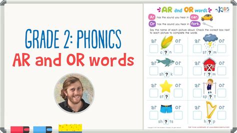 Grade 2: Phonics - AR and OR words | Kids Academy - YouTube