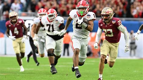 Thoughts from the Box: UGA Football Throttles FSU In Massive 60-Point ...