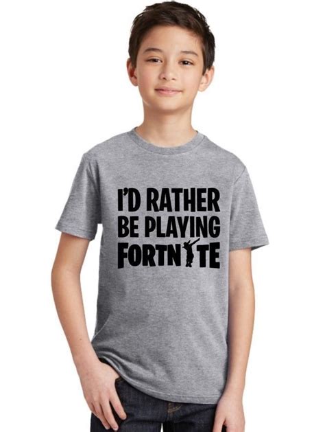 #Fortnite Logo KIDS TShirt #BattleRoyale Video Game Gamer YOUTH Tee NEW ...