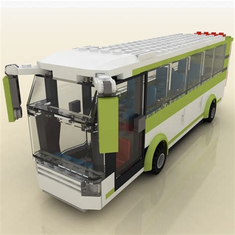 3ds max bus set lego