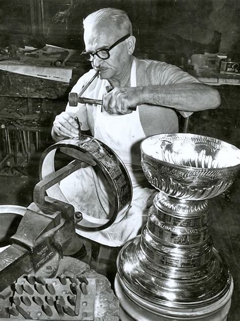 Stanley Cup Engraving Painting by Paul Van Scott