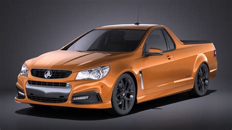 Holden VF Commodore UTE SSV 2016 VRAY 3D model | CGTrader