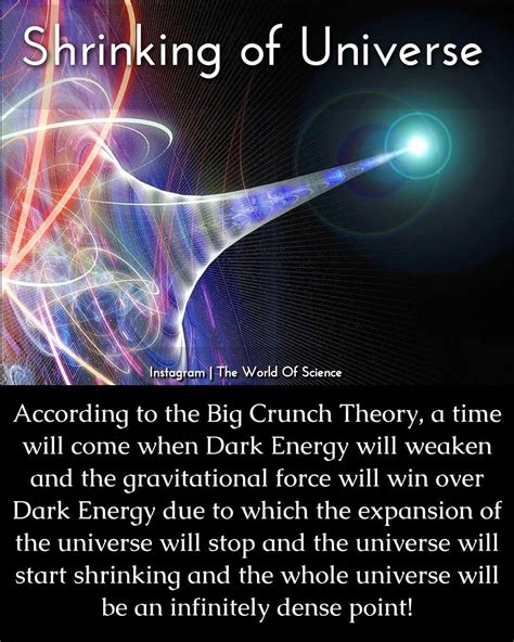 Do you know about The Big Crunch Theory ?? 😨😳 • •Check out the latest video 😃 link in bio! Also ...