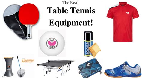 Table Tennis Equipment That Every Player Should Own! - Table Tennis Spot