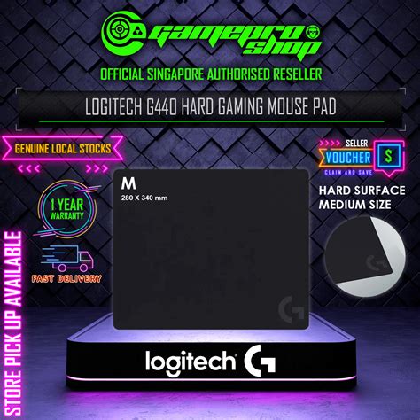 Logitech G440 Hard Gaming Mouse Pad - 943-000794 - GamePro Shop