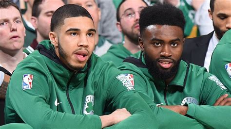 Jaylen Brown and Jayson Tatum are owning the moment for the Boston ...