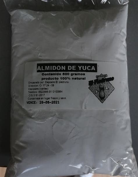 Almidón de Yuca – depositoelpiedruno