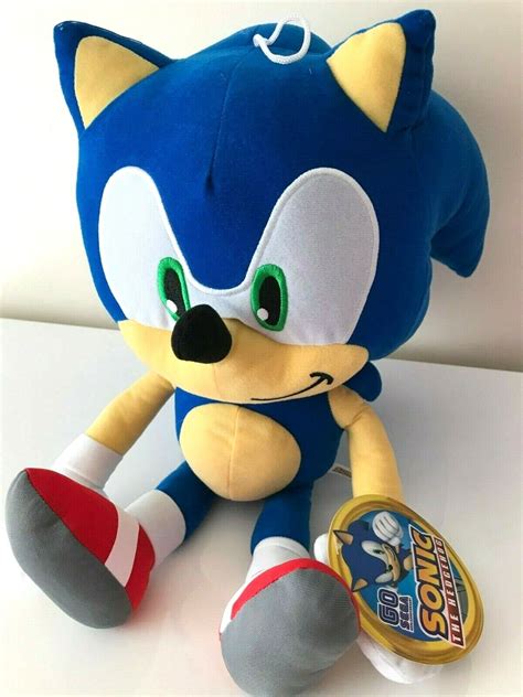 Giant NEW XLarge Sonic the Hedgehog 17" Blue Plush Toy.Soft NWT | eBay