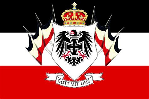 Custom Flag Of German Empire by RALReuploaded on DeviantArt