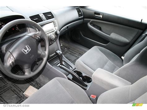 Gray Interior 2007 Honda Accord LX V6 Sedan Photo #53136130 | GTCarLot.com