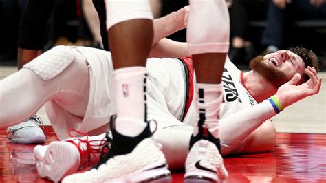 Jusuf Nurkic has surgery to repair compound fractures in his left leg, Portland Trail Blazers ...