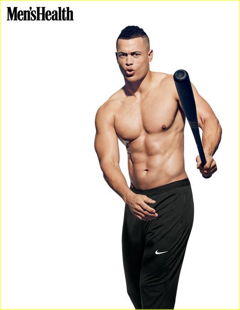 MLB's Giancarlo Stanton Shows Off His Hot Shirtless Abs for 'Men's Health'!: Photo 4046510 ...