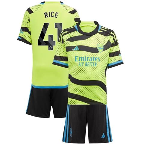 Rice Arsenal 23/24 Away Kids Kit - JerseyMotion