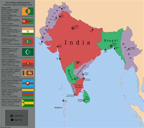 An Alternate Post-Colonial India : imaginarymaps