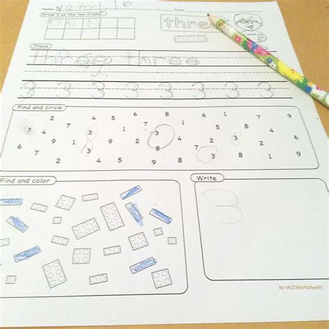 Number Sense Printables for Numbers 1-10. | Number sense printables ...