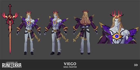 Legends of Runeterra Soul Fighter Viego Level Up 3D Model by Aca Xia : r/ViegoMains