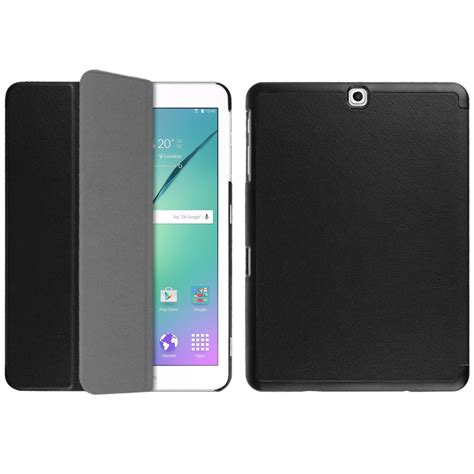 Trifold Smart Case & Stand for Samsung Galaxy Tab S2 9.7 (Black)