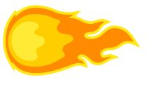 Fireball Clipart | Free download on ClipArtMag