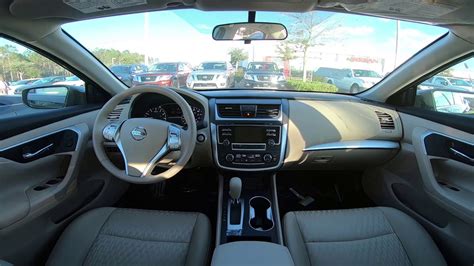 2017 Nissan Altima SV Interior - YouTube