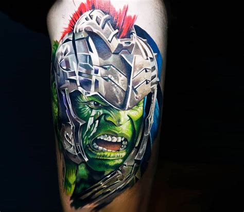 Hulk tattoo by Tattoo Zhuzha | Photo 24477