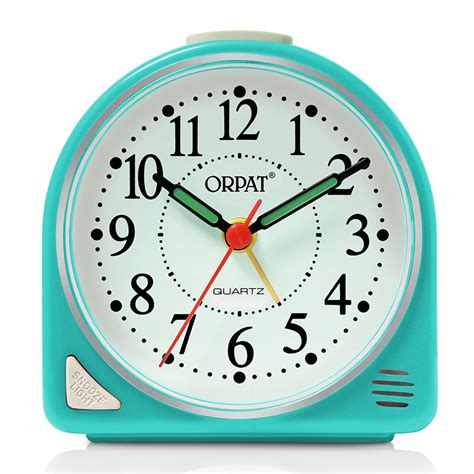 Orpat TBZL-617 Snooze Buzzer Alarm Clock (English Green) | Orpat Group