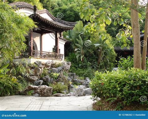 Suzhou Gardens stock photo. Image of wall, garden, bamboo - 12788262