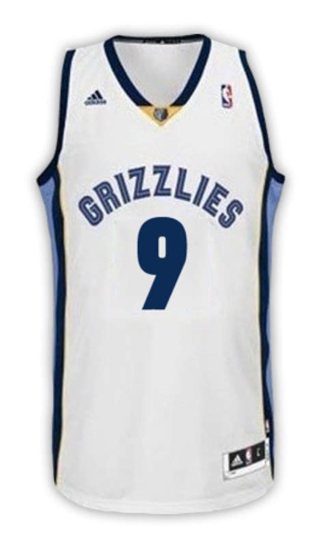 Memphis Grizzlies 2011-12 Jerseys