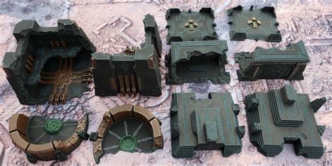 Necron Tomb World Full-table Set Competitive 40k Terrain - Etsy Canada