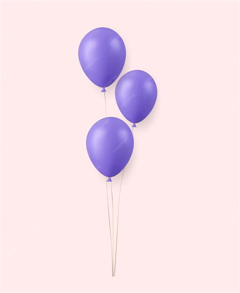 Premium Vector | 3d Realistic blue Happy Birthday Balloons Flying for Party and Celebrations ...