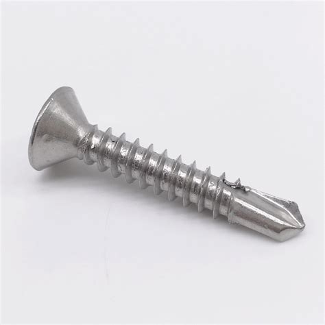 M6.3 Tapping Screw Self Drilling Sheet Metal Screws Undercut Flat Head Phillips Drive Pack of ...