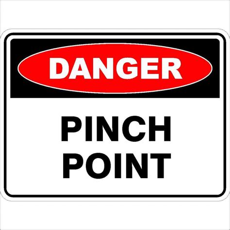 PINCH POINT | Discount Safety Signs New Zealand