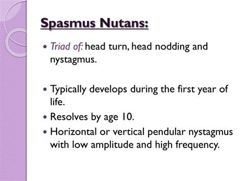 PPT - Clinical Correlate: Examination of Nystagmus PowerPoint ...