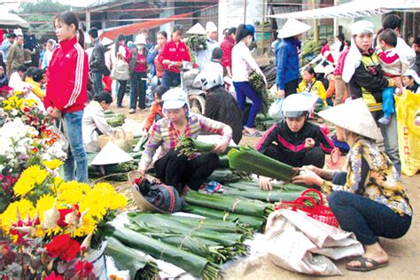 Chợ quê ngày giáp Tết - Báo Hải Quân Việt Nam