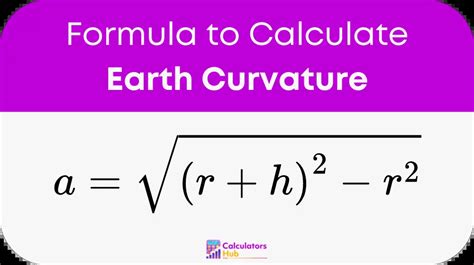 Earth Curvature Calculator Online