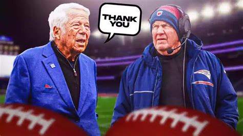 Patriots' Robert Kraft reveals why he parted ways with Bill Belichick