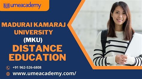 Madurai Kamaraj University (MKU) Distance Education - Tusharika Bhatnagar - Medium