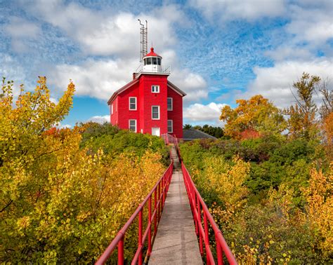 Michigan Nut Photography | Lighthouse Gallery - State of Michigan | Marquette Harbor Lighthouse ...