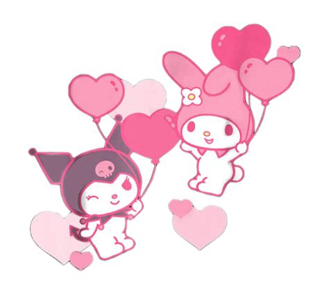 My Melody And Kuromi Stickers Png