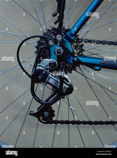 Shimano gears on a mountain bike Stock Photo - Alamy