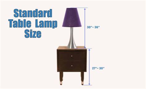 Table Lamp Size Guide