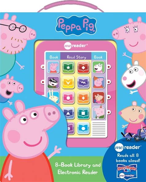 Peppa Pig: Me Reader 8-Book Library and Electronic Reader Sound Book ...