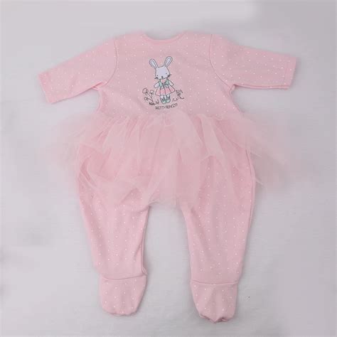 NPKDOLL Reborn Baby Doll Clothes 0 3 month Girl Dress Pink Soft Gauzy ...