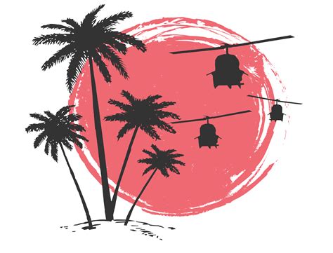 Helicopters at Sunset by SERGEI ERMOSHIN on Dribbble