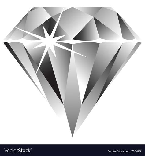 Diamond Royalty Free Vector Image - VectorStock