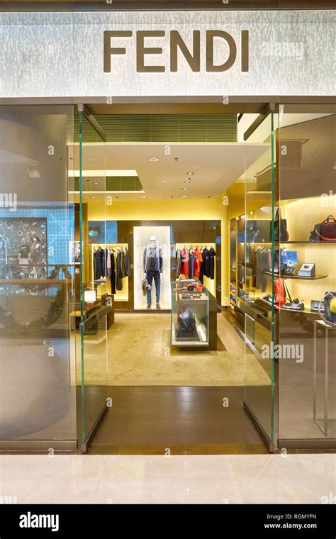 HONG KONG - CIRCA NOVEMBER, 2016: Fendi store at the Elements shopping mall Stock Photo - Alamy