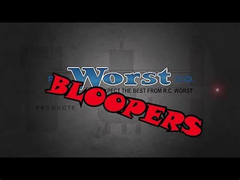 The 2nd Worst Bloopers Reel - YouTube