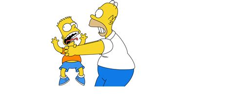 Should Bart be strangled by homer? - The Simpsons - Fanpop