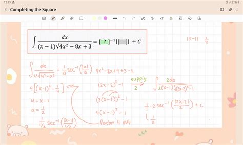 Inverse Secant || The question, formula, and attempt are all included in the photo. Please ask ...