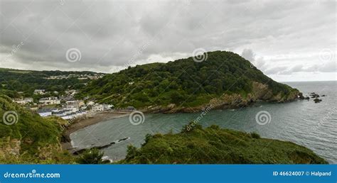 Hele bay, Devon stock image. Image of coast, beach, nature - 46624007