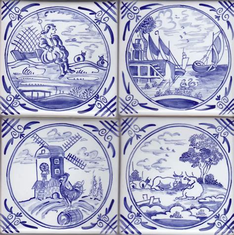 Delft tiles: their history and how to decorate with them | Delft tiles, Delft, Hand painted tiles